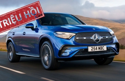 Triệu hồi Mercedes-Benz GLC do lỗi cụm đồng hồ