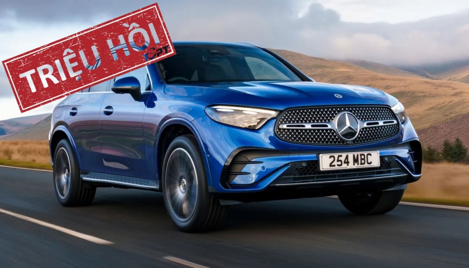 Triệu hồi Mercedes-Benz GLC do lỗi cụm đồng hồ