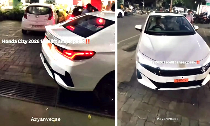 Honda City 2026 lộ diện phiên bản nâng cấp trước ngày ra mắt 