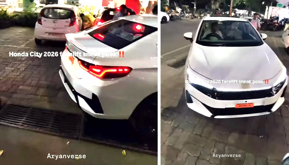 Honda City 2026 lộ diện phiên bản nâng cấp trước ngày ra mắt 