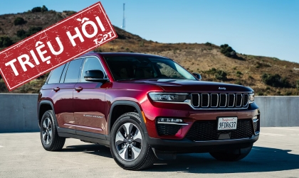 Triệu hồi hơn 61.000 chiếc Jeep Cherokee vì lỗi hệ truyền động
