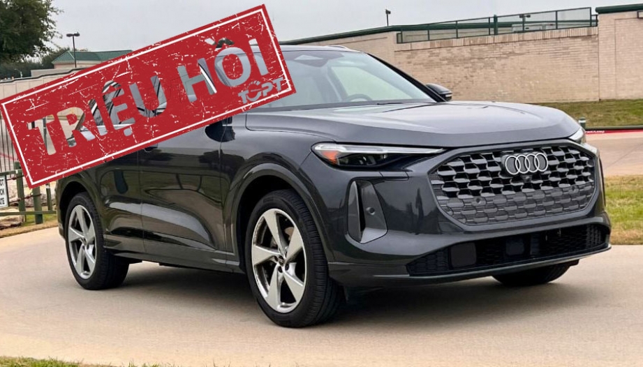 Triệu hồi Audi Q5 do lỗi dây an toàn 
