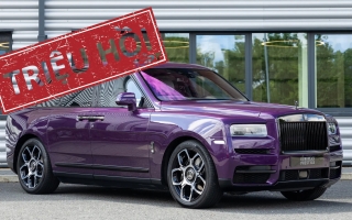 Rolls-Royce mở rộng triệu hồi Cullinan do lỗi liên quan đến hàng ghế sau