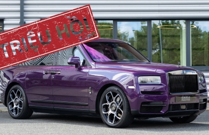 Rolls-Royce mở rộng triệu hồi Cullinan do lỗi liên quan đến hàng ghế sau