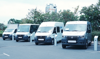 Doanh nghiệp Việt Nam mang xe GAZ lắp ráp tại trong nước sang giới thiệu tại Campuchia
