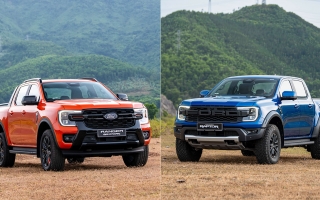 Ford Ranger Wildtrak 3.0L và Ranger Raptor 3.0L: Khác biệt nào giữa hai mẫu 