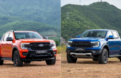 Ford Ranger Wildtrak 3.0L và Ranger Raptor 3.0L: Khác biệt nào giữa hai mẫu 