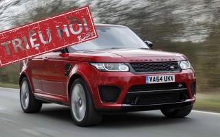 Triệu hồi Range Rover Sport và Range Rover Evoque do lỗi túi khí