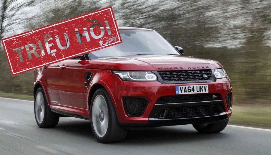 Triệu hồi Range Rover Sport và Range Rover Evoque do lỗi túi khí