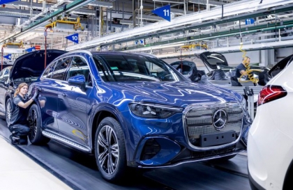 Xe Xanh: Mercedes-Benz bắt đầu sản xuất mẫu GLC điện với phạm vi hoạt động 715 km