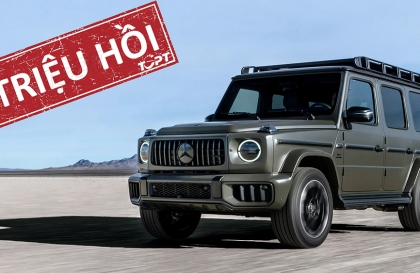Triệu hồi Mercedes-Benz G-Class vì nguy cơ văng ốc bắt bánh xe
