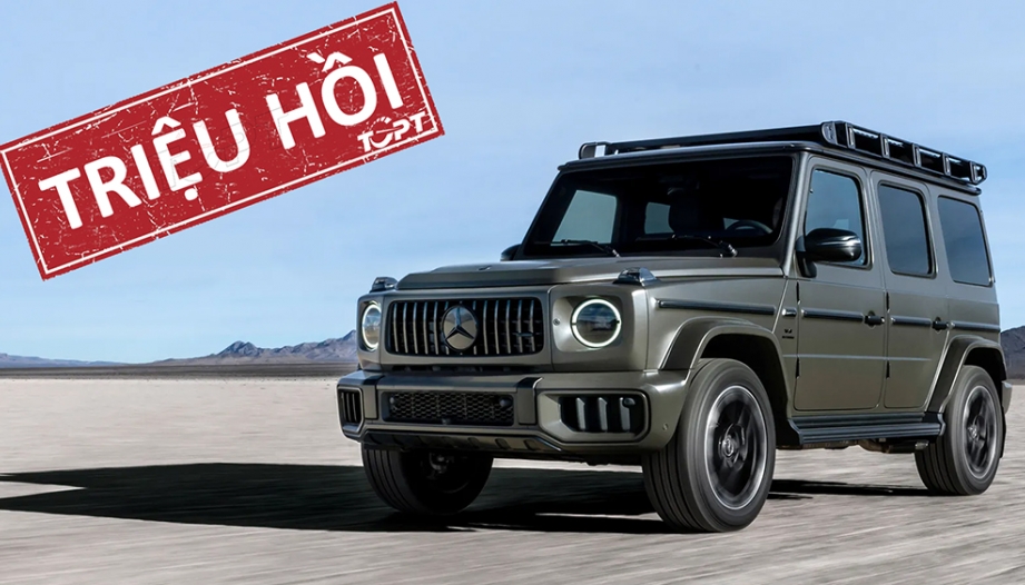 Triệu hồi Mercedes-Benz G-Class vì nguy cơ văng ốc bắt bánh xe