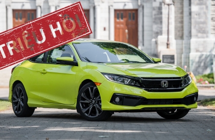 Honda triệu hồi 99.000 xe vì lỗi túi khí, gọi tên Civic, CR-V...
