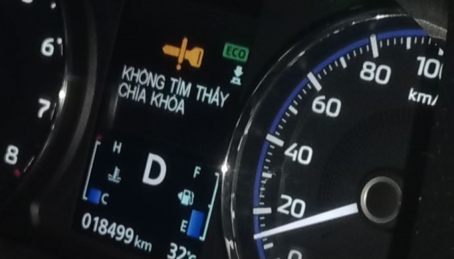 Chìa khóa xe Xforce bị lỗi không tìm thấy thì phải làm thế nào?