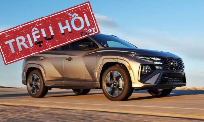 Triệu hồi Hyundai Tucson do lỗi phần mềm phòng tránh va cham trước