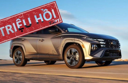 Triệu hồi Hyundai Tucson do lỗi phần mềm phòng tránh va cham trước