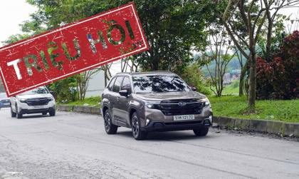 Subaru Việt Nam phản hồi về đợt triệu hồi 70.000 chiếc Forester vì lỗi cửa sổ trời tại Mỹ