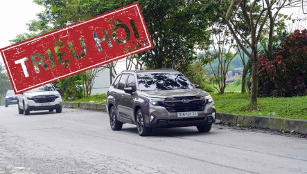 Subaru Việt Nam phản hồi về đợt triệu hồi 70.000 chiếc Forester vì lỗi cửa sổ trời tại Mỹ