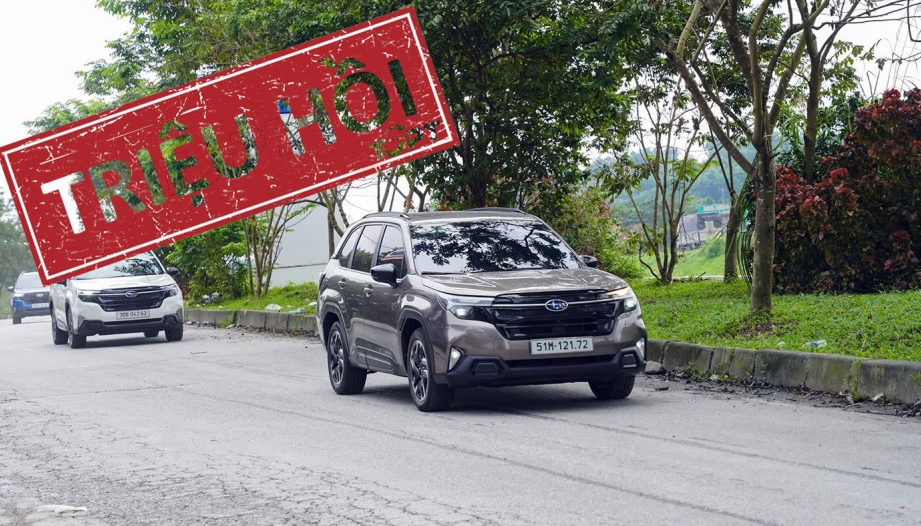 Subaru Việt Nam phản hồi về đợt triệu hồi 70.000 chiếc Forester vì lỗi cửa sổ trời tại Mỹ