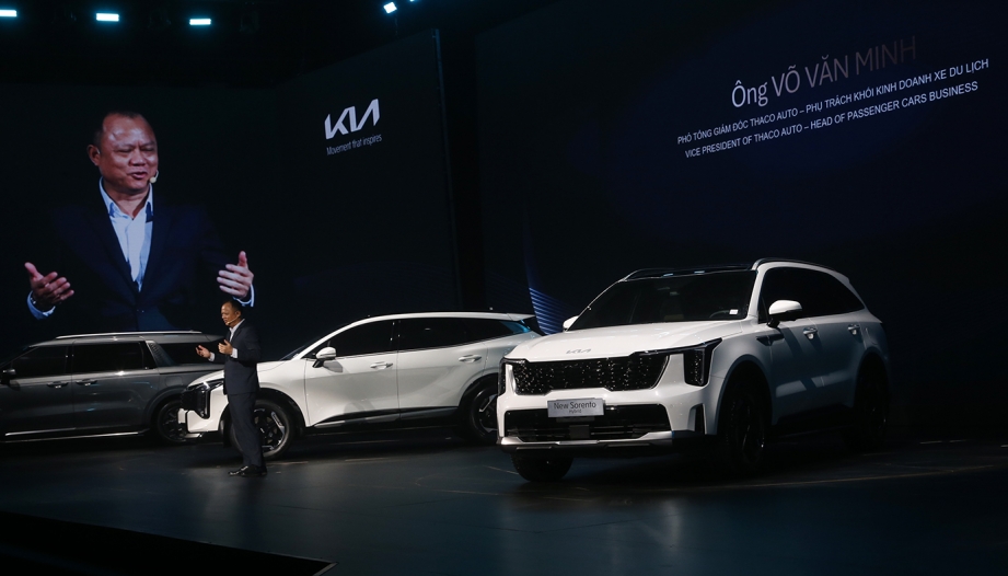 Thaco Auto công bố giá bán cặp đôi crossover hybrid KIA Sportage và KIA Sorento