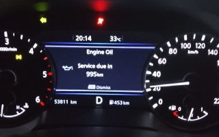 Đồng hồ Navara báo thế này là bị vấn đề gì?