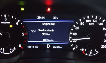 Đồng hồ Navara báo thế này là bị vấn đề gì?