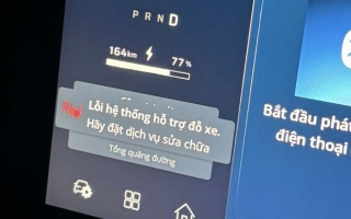 Xin hướng xử lý lỗi hỗ trợ đỗ xe trên Vinfast Vf3