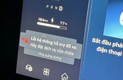Xin hướng xử lý lỗi hỗ trợ đỗ xe trên Vinfast Vf3