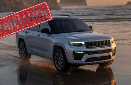 Jeep triệu hồi Wrangler do lỗi camera lùi