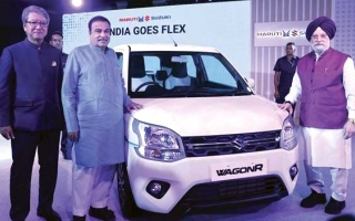 Suzuki tung WagonR Bioflex tương thích nhiên liệu E20 đến E100