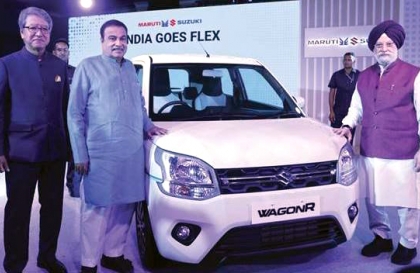 Suzuki tung WagonR Bioflex tương thích nhiên liệu E20 đến E100