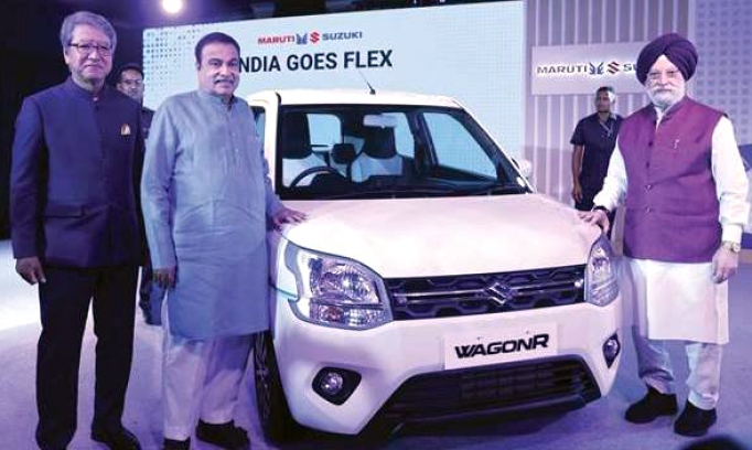 Suzuki tung WagonR Bioflex tương thích nhiên liệu E20 đến E100