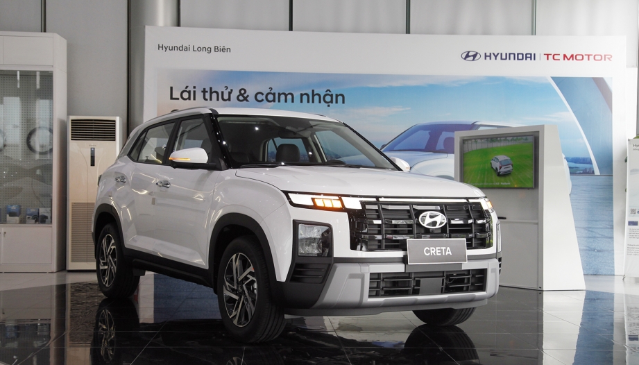 Thị trường ô tô Việt Nam: Hyundai Thành Công bán gần 4.000 xe bán ra trong tháng 5/2026
