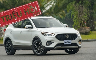 Triệu hồi MG ZS do lỗi phần mềm khí thải