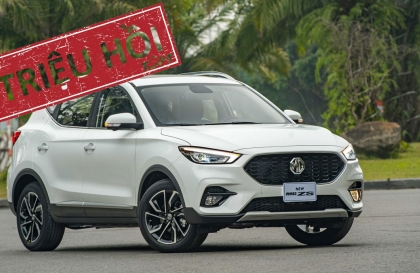 Triệu hồi MG ZS do lỗi phần mềm khí thải