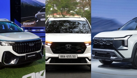 Vừa ra mắt, Geely Okavango cạnh tranh thế nào với Honda CR-V và Mitsubishi Destinator