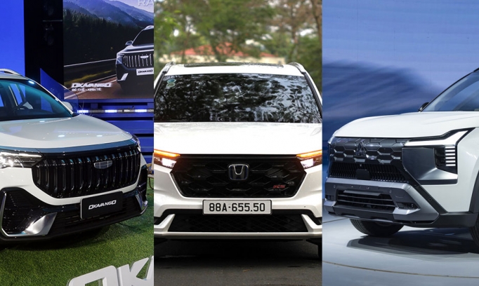 Vừa ra mắt, Geely Okavango cạnh tranh thế nào với Honda CR-V và Mitsubishi Destinator