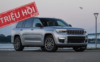 Triệu hồi Jeep Grand Cherokee do lỗi hệ thống treo sau