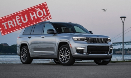 Triệu hồi Jeep Grand Cherokee do lỗi hệ thống treo sau