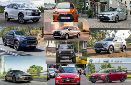 Thị trường ô tô Việt Nam: Top 10 mẫu xe bán ít nhất tháng 5/2026