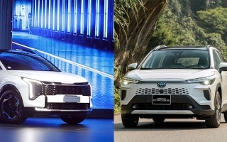 KIA Sportage HEV có đủ sức đối đầu trực tiếp với Toyota Corolla Cross HEV?