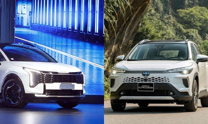 KIA Sportage HEV có đủ sức đối đầu trực tiếp với Toyota Corolla Cross HEV?