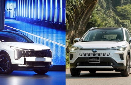 KIA Sportage HEV có đủ sức đối đầu trực tiếp với Toyota Corolla Cross HEV?