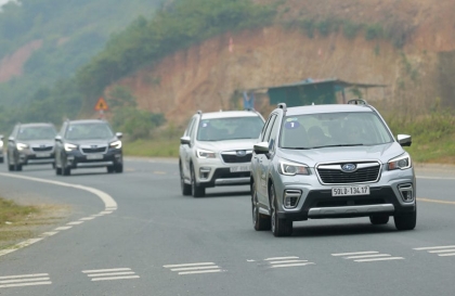 Eyesight của Subaru Forester có phải có vấn đề khi đi trong phố?
