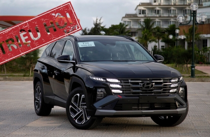Triệu hồi hơn 13.000 chiếc Hyundai Tucson tại Việt Nam do lỗi hệ thống phòng tránh va chạm phía trước