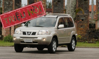 Nissan Việt Nam thực hiện liền 7 đợt triệu xe vì lỗi túi khí