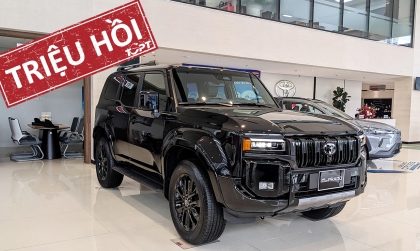 Triệu hồi Toyota Land Cruiser Prado tại Việt Nam vì lỗi đồng hồ táp-lô