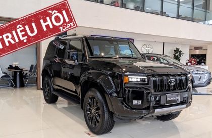 Triệu hồi Toyota Land Cruiser Prado tại Việt Nam vì lỗi đồng hồ táp-lô