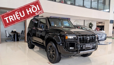 Triệu hồi Toyota Land Cruiser Prado tại Việt Nam vì lỗi đồng hồ táp-lô