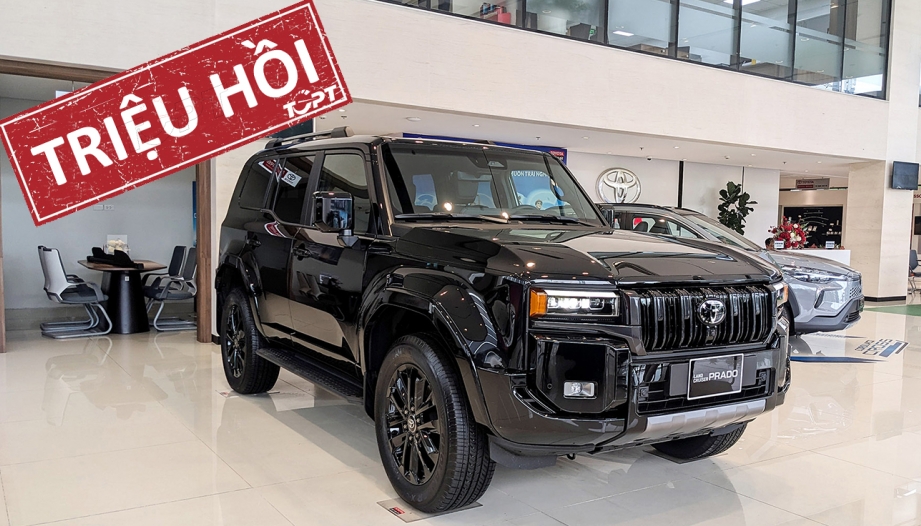 Triệu hồi Toyota Land Cruiser Prado tại Việt Nam vì lỗi đồng hồ táp-lô